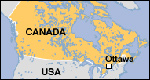 Map of Canada