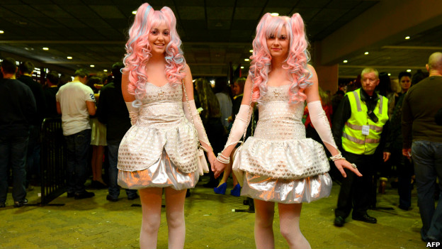 Two sisters at Lady Gaga’s concert in Brisbane, Australia