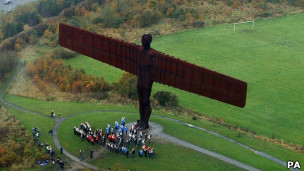 The Angel of the North statue
