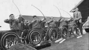 轮椅残疾人比赛