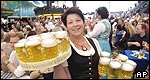 A waitress