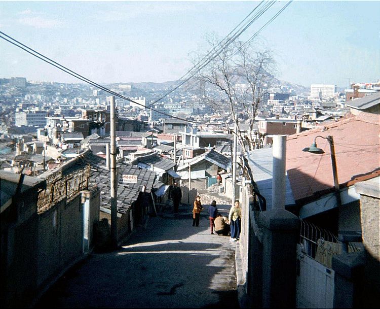 70年代的韩国首都首尔(组图)