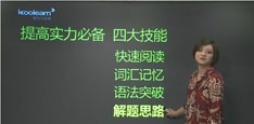 雅思阅读名师陈好谈阅读能力提高技能