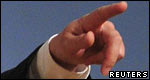 Somebody pointing