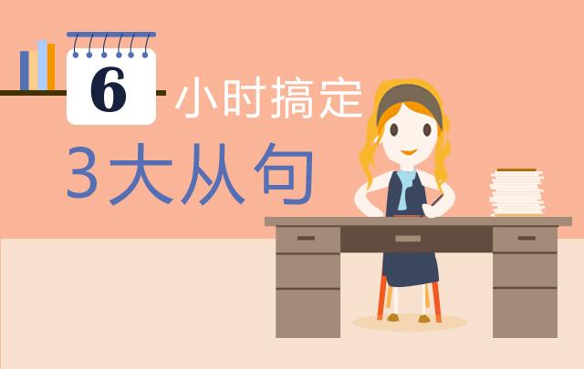 6小时搞定3大从句_英语单项培训班