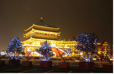 the bell tower 西安钟楼